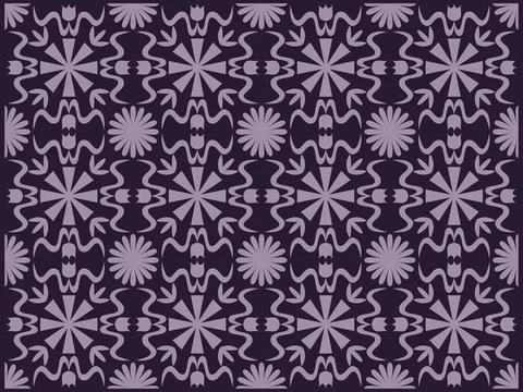 Floral pattern background, traditional design batik pattern vector Stock Illustration