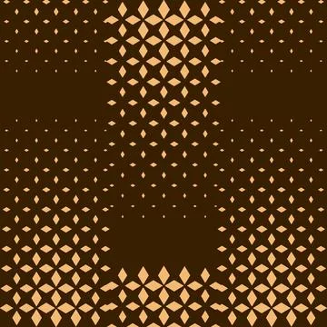 A floral pattern on a brown background Stock Illustration