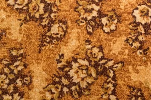 Floral pattern carpet Stock Photos