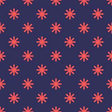 Floral pattern design with flower shape in flat style for textile or printi.. Stock Illustration