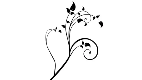 Floral pattern Stock Footage 202131893