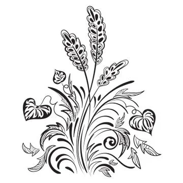 Floral pattern Stock Illustration