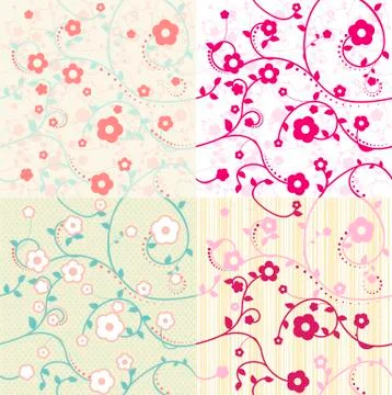 Floral pattern Stock Illustration