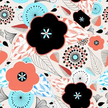 Floral pattern Stock Illustration