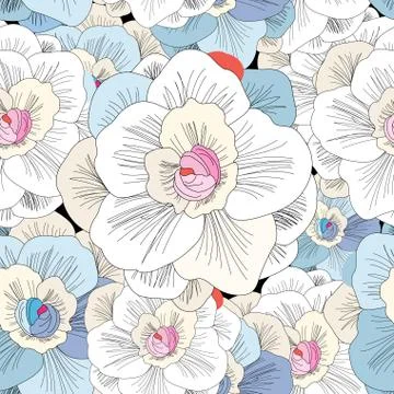 Floral pattern Stock Illustration