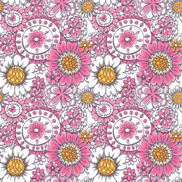 Floral pattern Stock Illustration