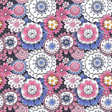 Floral pattern Stock Illustration