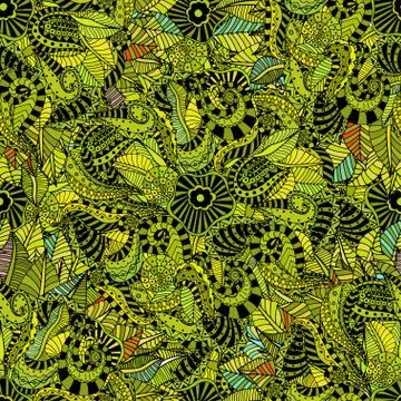 Floral pattern. Stock Illustration