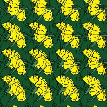 Floral Pattern Stock Illustration