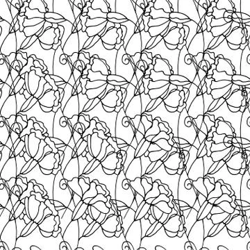 Floral Pattern Illustrazione stock