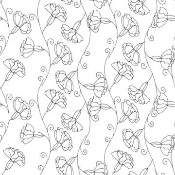 Floral Pattern Stock Illustration