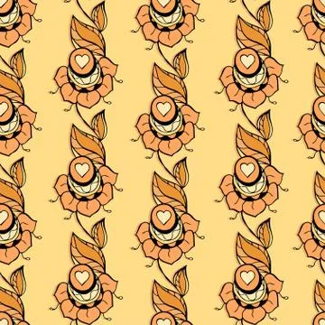 Floral Pattern Stockillustratie