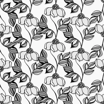 Floral Pattern Illustrazione stock