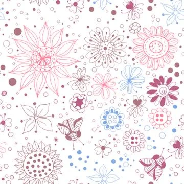 Floral pattern Stock Illustration