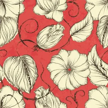 Floral Pattern Stock Illustration