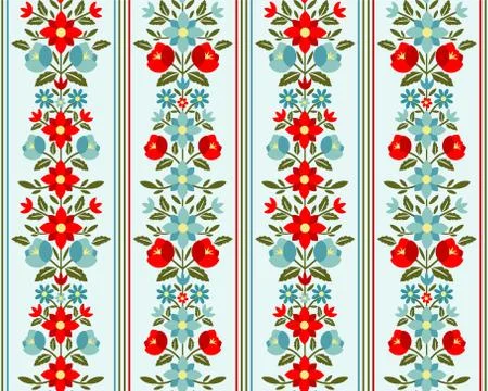Floral pattern Stock Illustration
