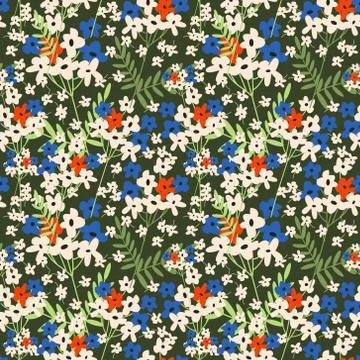 Floral Pattern Stock Illustration
