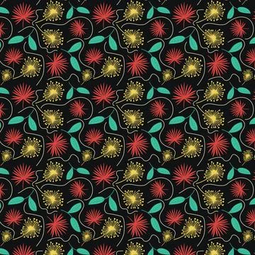 Floral Pattern Stock Illustration