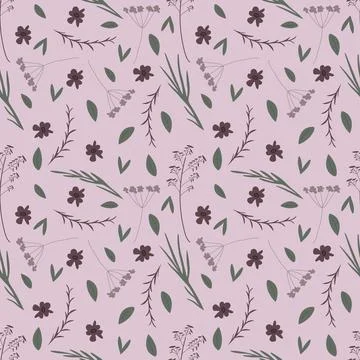 Floral pattern Ilustração Stock