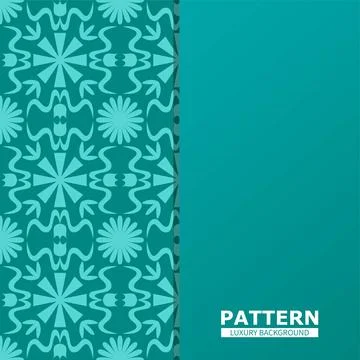 Floral Pattern Ornament Vector Illustration Stock Illustration