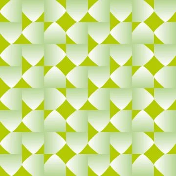 Floral pattern with petals on green background Stock Illustration