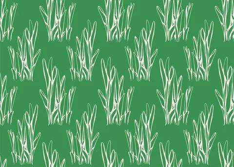 Floral pattern seamless background. Foliage and flower wallpaper design of na Stock-Illustration