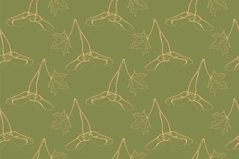 Floral pattern seamless background. Foliage and flower wallpaper design of na Stock Illustration