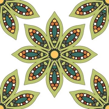 Floral pattern seamless Stock Illustration