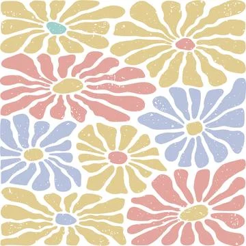 Floral pattern seamless Illustrazione stock