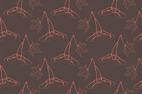 Floral pattern seamless vector background. Foliage and flower wallpaper des.. Illustrazione stock