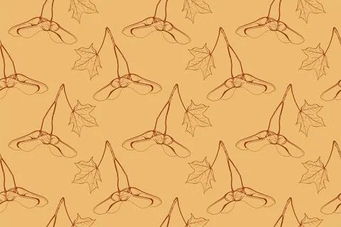 Floral pattern seamless vector background. Foliage and flower wallpaper des.. イラスト素材