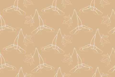 Floral pattern seamless vector background. Foliage and flower wallpaper des.. Stock Illustration