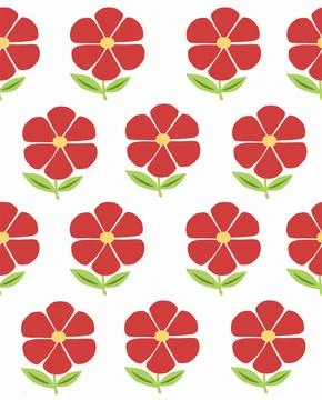 Floral pattern, texture with flowers. ornament illustration Stock Illustration
