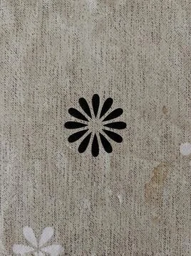 Floral pattern on textured background Foto stock
