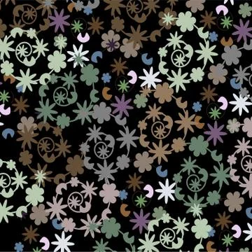 Floral pattern vector Stock Illustration