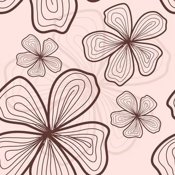 Floral Pattern Vector Stock Illustration
