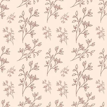 Floral Pattern Vector Stock Illustration