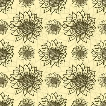 Floral Pattern Vector Stock Illustration