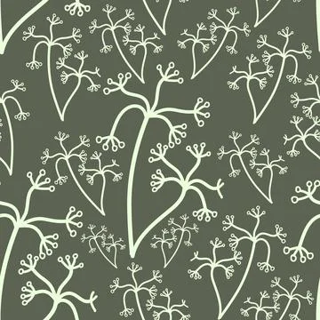 Floral Pattern Vector Stock Illustration