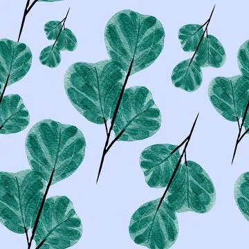 Floral Pattern Vector Illustrazione stock