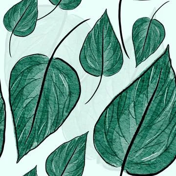 Floral Pattern Vector Stock Illustration