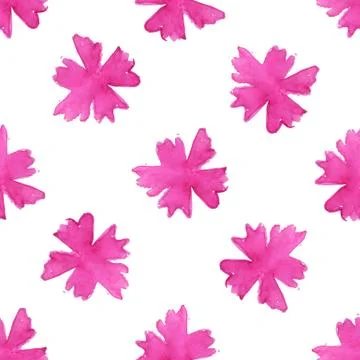 Floral pattern. Vector seamless background. Stock Illustration