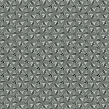 Floral pattern, vintage geometric pattern. Retro style and Aesthetic. Stock Illustration