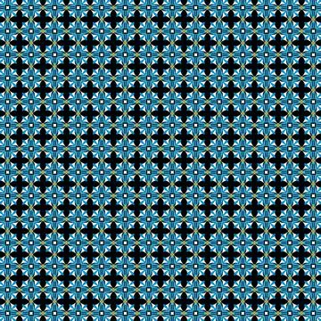 Floral pattern, vintage geometric pattern. Retro style and Aesthetic. Illustrazione stock