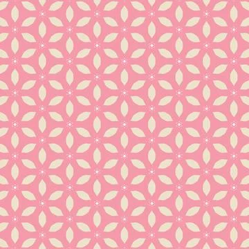 Floral pattern, vintage geometric pattern. Retro style and Aesthetic. 스톡 일러스트