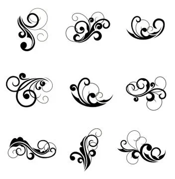 Floral patterns Stock Illustration