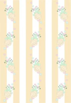 Floral print Stock Illustration