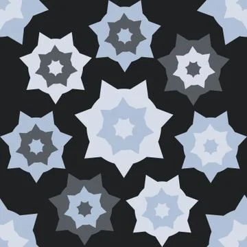 Floral repeatable background for wallpapers, banners and covers Stock Illustration