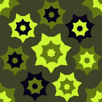 Floral repeatable background for wallpapers, banners and covers Stock Illustration