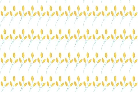 Floral repeating pattern. Summer floral background. Stock Illustration